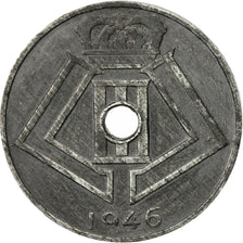 Monnaie, Belgique, 10 Centimes, 1946, TTB, Zinc, KM:126