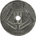 Coin, Belgium, 10 Centimes, 1946, EF(40-45), Zinc, KM:126