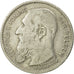 Moneda, Bélgica, 50 Centimes, 1907, MBC, Plata, KM:61.1