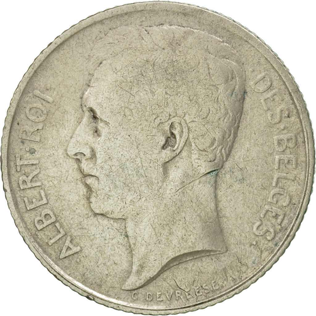 Bélgica, 50 Centimes, 1910, BC+, Plata, KM:70
