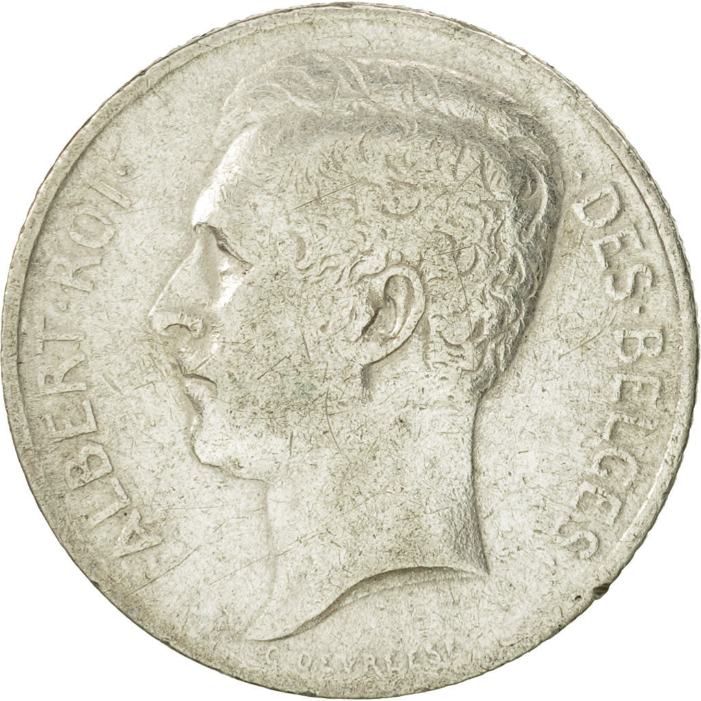Bélgica, 50 Centimes, 1911, MBC, Plata, KM:70