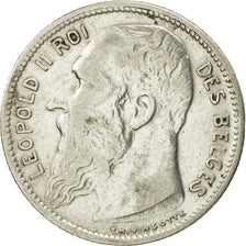 Moneda, Bélgica, Franc, 1904, MBC, Plata, KM:56.1