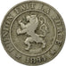 Moneta, Belgio, Leopold II, 10 Centimes, 1894, MB+, Rame-nichel, KM:42