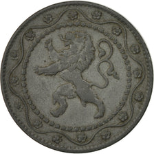Coin, Belgium, 25 Centimes, 1915, EF(40-45), Zinc, KM:82
