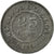 Monnaie, Belgique, 25 Centimes, 1916, TTB, Zinc, KM:82