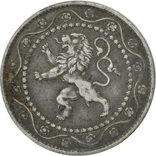 Coin, Belgium, 25 Centimes, 1917, EF(40-45), Zinc, KM:82