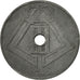 Coin, Belgium, 25 Centimes, 1942, EF(40-45), Zinc, KM:132