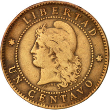 Argentina, Centavo, 1894, EF(40-45), Bronze, KM:32