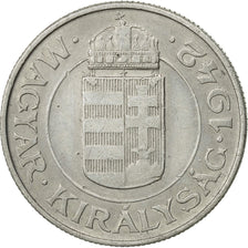 Hungary, 2 Pengö, 1942, Budapest, EF(40-45), Aluminum, KM:522.1
