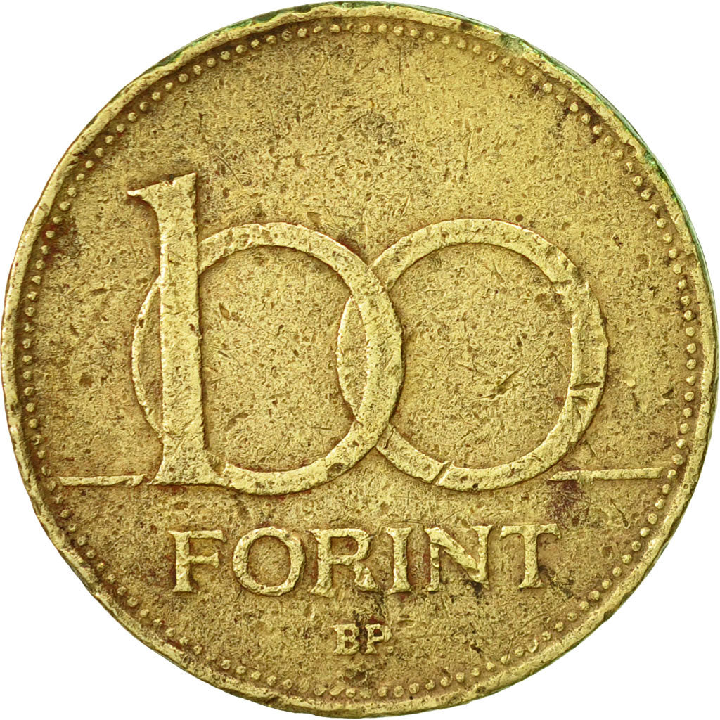 Moneta, Ungheria, 100 Forint, 1993, Budapest, MB+, Nichel-ottone, KM:698