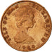 Isola di Man, Elizabeth II, 2 Pence, 1980, Pobjoy Mint, BB, Bronzo, KM:60