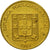 Coin, Macau, 10 Avos, 1988, AU(50-53), Brass, KM:20