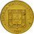 Coin, Macau, 10 Avos, 1988, AU(50-53), Brass, KM:20
