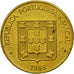 Coin, Macau, 10 Avos, 1988, AU(50-53), Brass, KM:20