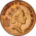 Monnaie, Guernsey, Elizabeth II, Penny, 1986, Heaton, TTB, Bronze, KM:40