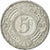 Coin, Netherlands Antilles, Beatrix, 5 Cents, 2008, AU(55-58), Aluminum, KM:33