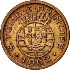Moneda, Santo Tomé y la Isla de Príncipe, 10 Centavos, 1962, MBC, Bronce