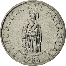Coin, Paraguay, Guarani, 1988, AU(55-58), Stainless Steel, KM:165