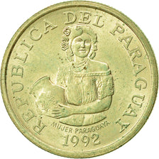 Moneta, Paraguay, 5 Guaranies, 1992, SPL-, Nichel-bronzo, KM:166a