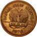 Coin, Papua New Guinea, Toea, 1978, EF(40-45), Bronze, KM:1