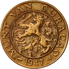 Curacao, Cent, 1947, Denver, AU(50-53), Bronze, KM:41