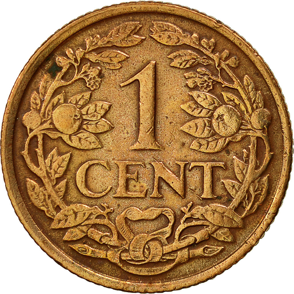 Curacao, Cent, 1947, Denver, AU(50-53), Bronze, KM:41