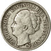 Curacao, 1/4 Gulden, 1944, Denver, USA, EF(40-45), Silver, KM:44