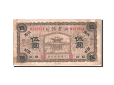 Billet, Chine, 5 Dollars, 1920, TB+