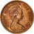 Moneta, Jersey, Elizabeth II, New Penny, 1980, BB, Bronzo, KM:30