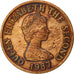 Monnaie, Jersey, Elizabeth II, Penny, 1987, TTB, Bronze, KM:54