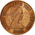 Moneta, Jersey, Elizabeth II, Penny, 1988, EF(40-45), Bronze, KM:54