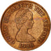 Munten, Jersey, Elizabeth II, Penny, 1988, ZF, Bronze, KM:54