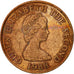 Coin, Jersey, Elizabeth II, Penny, 1988, EF(40-45), Bronze, KM:54