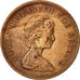 Coin, Jersey, Elizabeth II, New Penny, 1971, EF(40-45), Bronze, KM:30