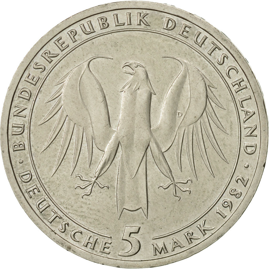 GERMANY - FEDERAL REPUBLIC, 5 Mark, 1982, Munich, Germany, AU(50-53)
