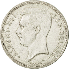 Coin, Belgium, 20 Francs, 20 Frank, 1934, EF(40-45), Silver, KM:103.1