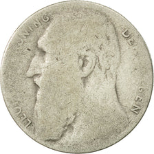 Belgium, 50 Centimes, 1901, VF(20-25), Silver, KM:51