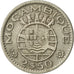 Coin, Mozambique, 2-1/2 Escudos, 1955, EF(40-45), Copper-nickel, KM:78