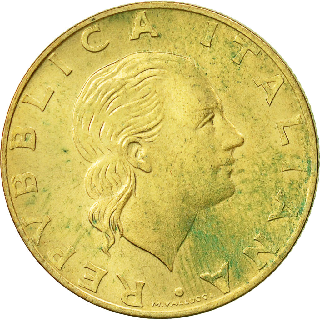 Moneta, Italia, 200 Lire, 1989, Rome, SPL-, Alluminio-bronzo, KM:130