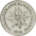 Coin, Madagascar, 2 Francs, 1986, Paris, AU(55-58), Stainless Steel, KM:9