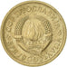 Coin, Yugoslavia, Dinar, 1980, EF(40-45), Copper-Nickel-Zinc, KM:59