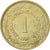 Coin, Yugoslavia, Dinar, 1980, EF(40-45), Copper-Nickel-Zinc, KM:59