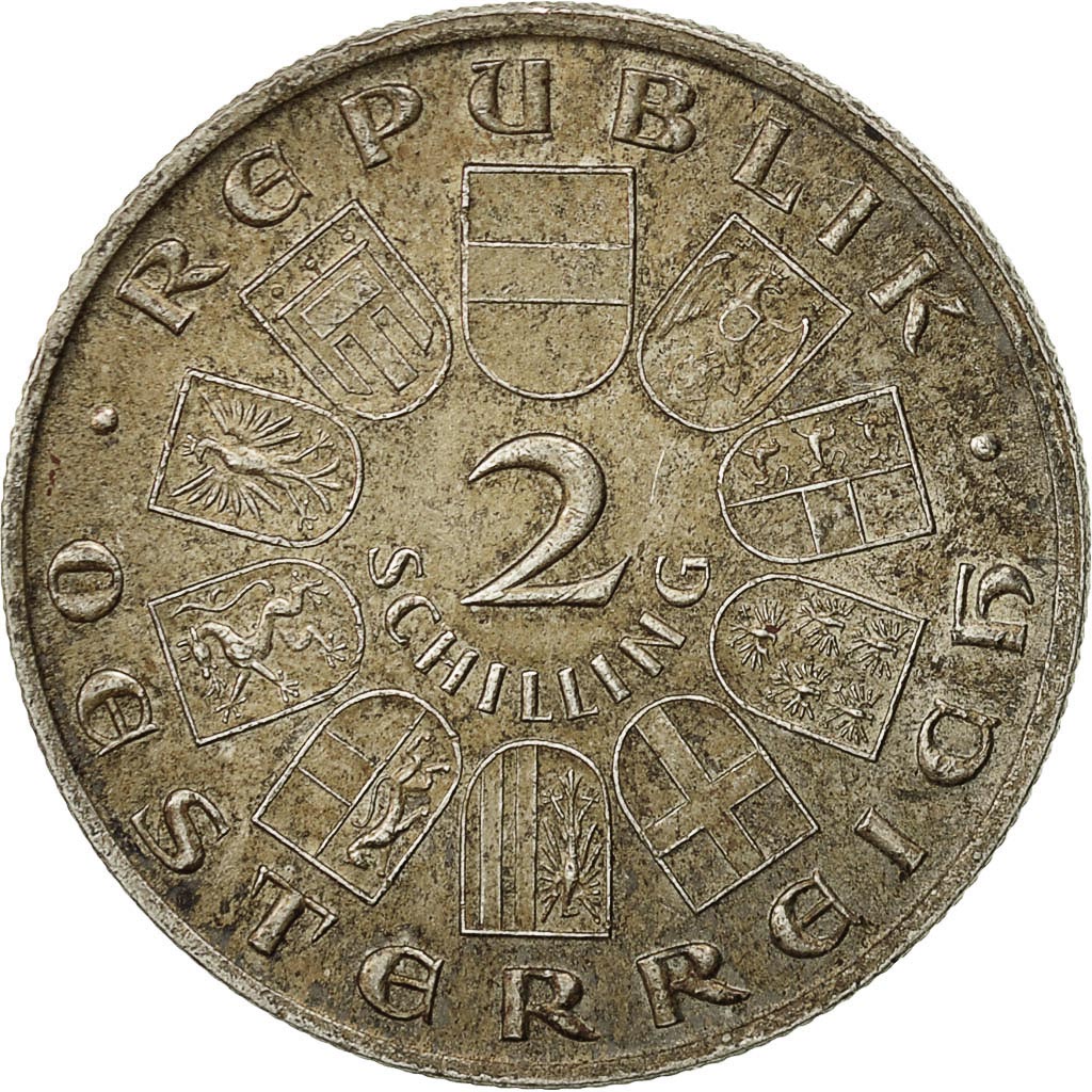 Austria, 2 Schilling, 1928, EF(40-45), Silver, KM:2843