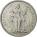 New Caledonia, 2 Francs, 1971, Paris, AU(50-53), Aluminum, KM:9