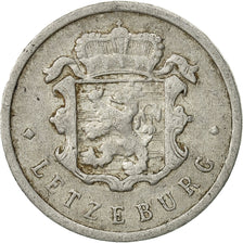Moneda, Luxemburgo, Jean, 25 Centimes, 1954, MBC, Aluminio, KM:45a.2