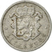 Moneda, Luxemburgo, Jean, 25 Centimes, 1954, MBC, Aluminio, KM:45a.2