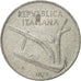 Munten, Italië, 10 Lire, 1972, Rome, ZF, Aluminium, KM:93