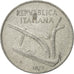 Coin, Italy, 10 Lire, 1972, Rome, EF(40-45), Aluminum, KM:93
