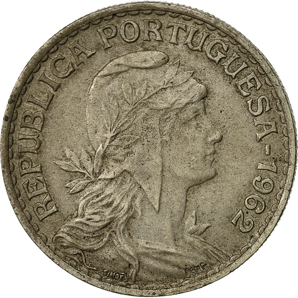 Coin, Portugal, Escudo, 1962, EF(40-45), Copper-nickel, KM:578