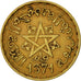 Coin, Morocco, Mohammed V, 20 Francs, 1951, Paris, EF(40-45), Aluminum-Bronze